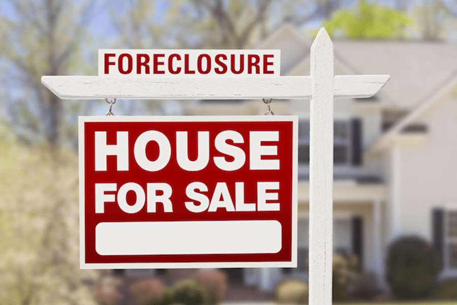 Foreclosure - House for sale Signage