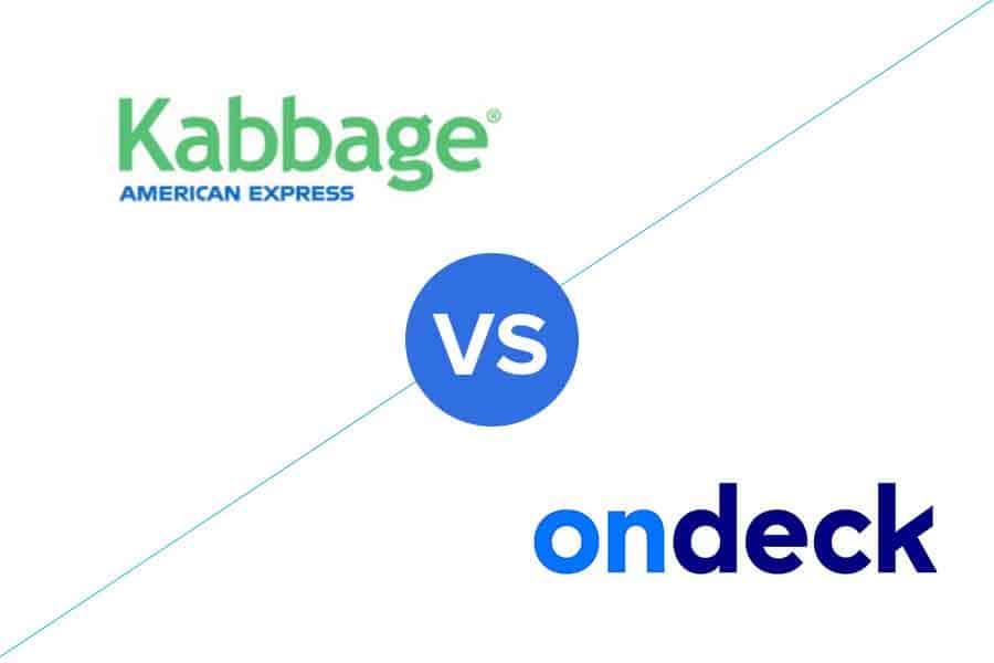 Kabbage vs OnDeck logo.