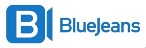 BlueJeans logo that links to the BlueJeans homepage in a new tab.