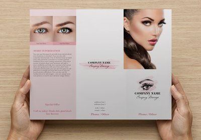 Eye Care Template Tri-fold Brochure
