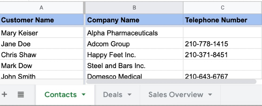 A Complete Guide to Using Google Sheets as a CRM (+ Template)