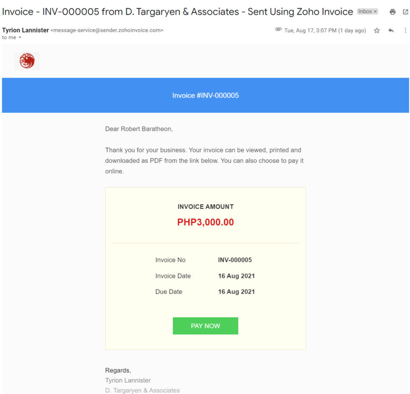 Zoho Invoice Review Pricing Features And Alternatives 2023 6505