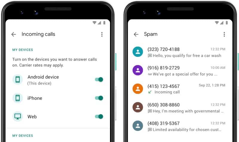 Google Voice Features