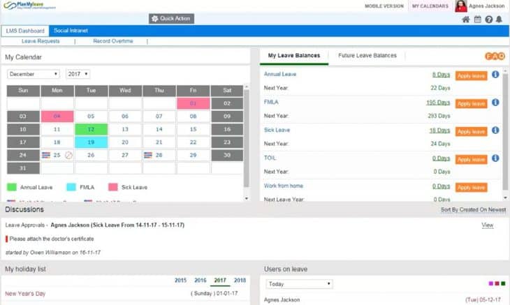 5 Best Leave Management Systems