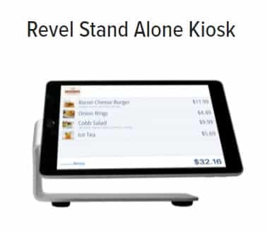 Screenshot of Revel Stand Alone Kiosk