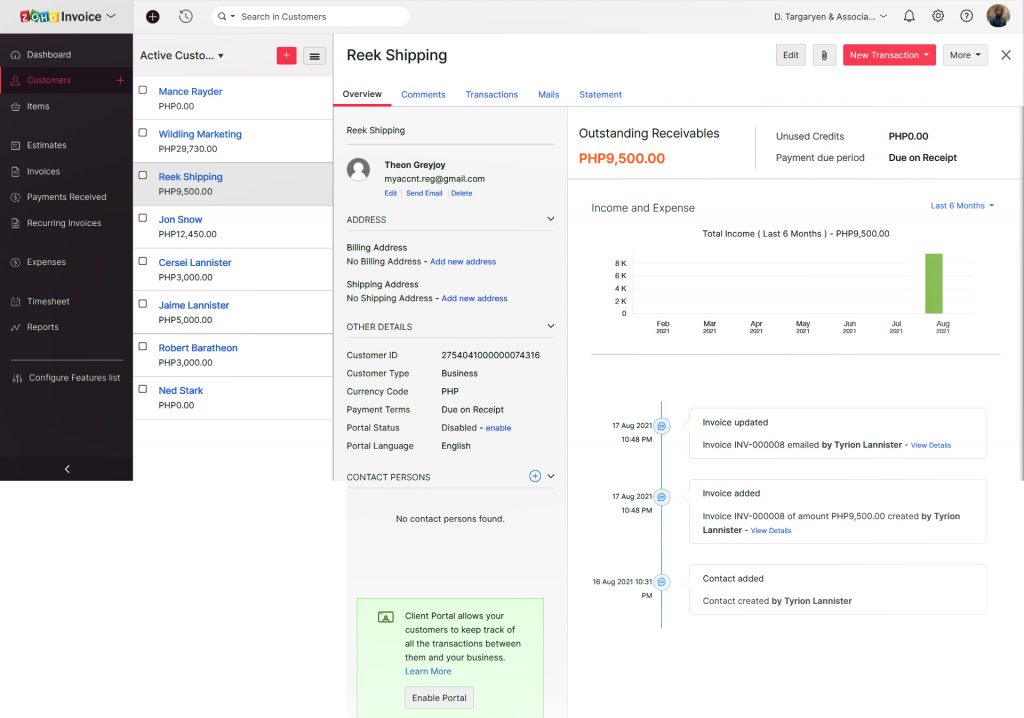 Zoho Invoice Review: Pricing, Features & Alternatives 2023