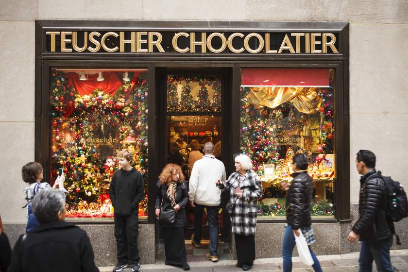 Teuscher Chocolatier.