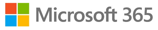 Microsoft 365 logo that links to the Microsoft 365 homepage in a new tab.