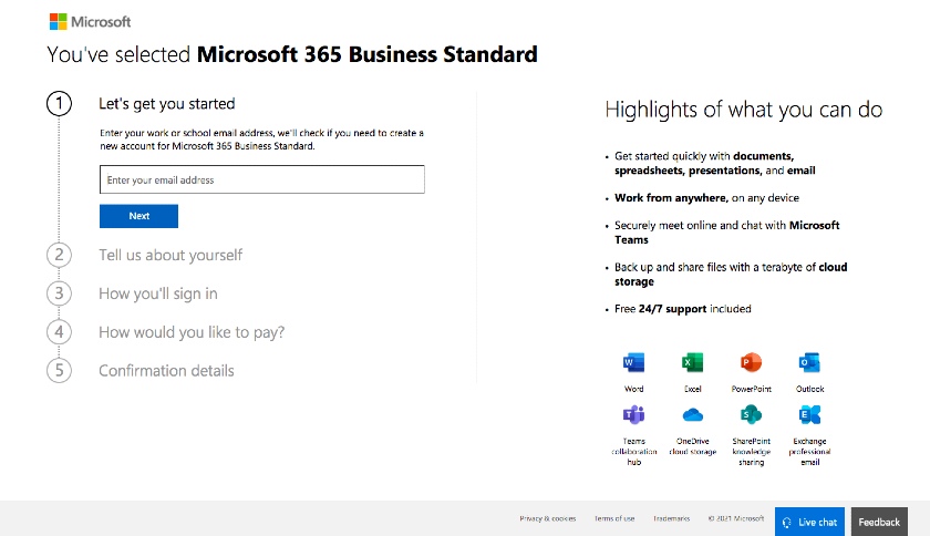 office 365 for business email guide