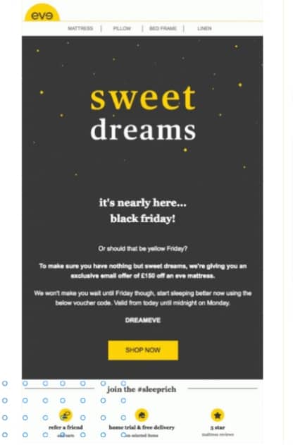 Promote Black Friday Deals Through Emails