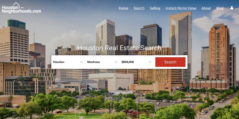 Real Geeks IDX Website example