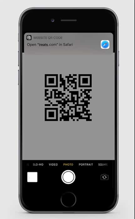 Showing Rezku QR code ordering tools.