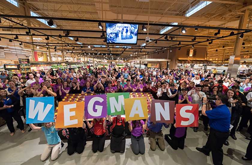 Screenshot of Wegmans Employees Gathering