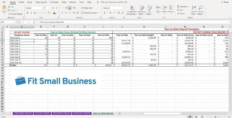 How to Do Payroll in Excel: 7 Simple Steps (+ Video & Template)