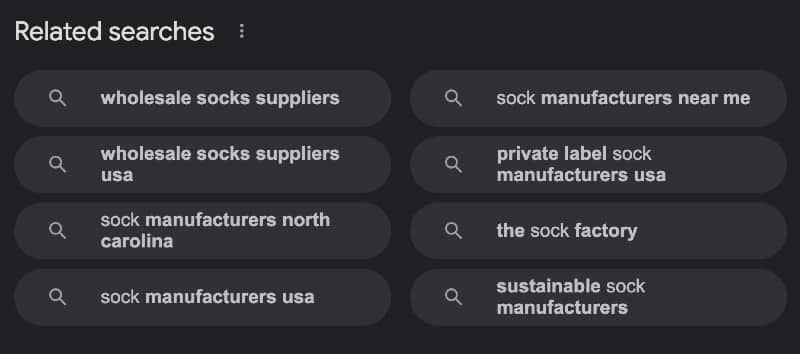 related searches