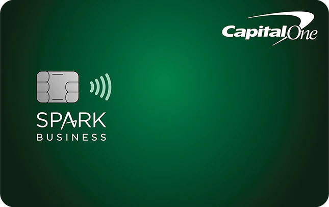 Capital One Spark Cash Select for Good Credit card sample.
