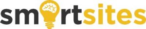SmartSites logo that links to the SmartSites homepage in a new tab.