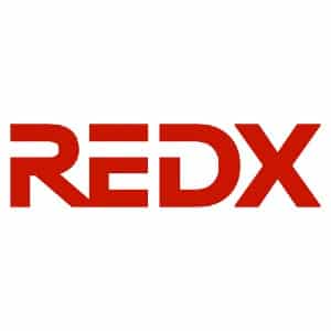 REDX logo that links to the REDX homepage in a new tab.