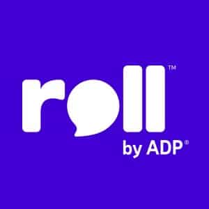 Roll by ADP logo that links to the hubspot Roll by ADP in a new tab.