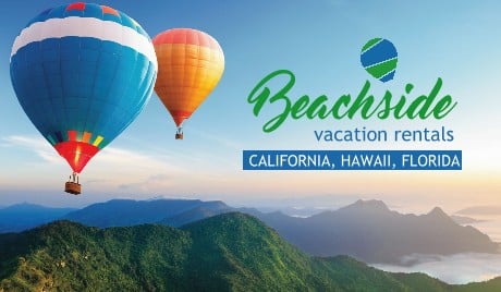 Screenshot of Beachside Vacation Rentals Business Cards Sample
