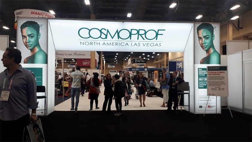 Shop beauty and wellness brands at the COSMOPROF trade show.
