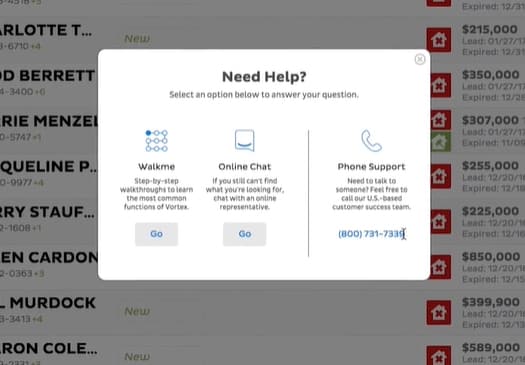 REDX customer support options like online chat, phone support and etc.