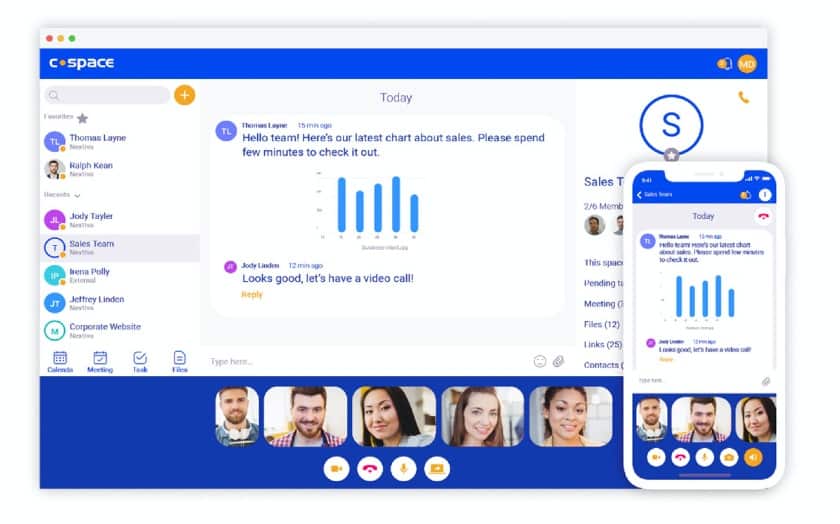 RingCentral Nextiva Cospace App Video Conference
