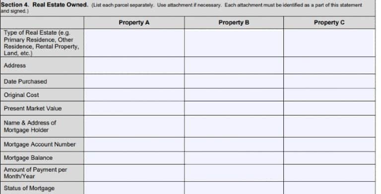 SBA Form 413: How To Fill Out the SBA’s Personal Financial Statement