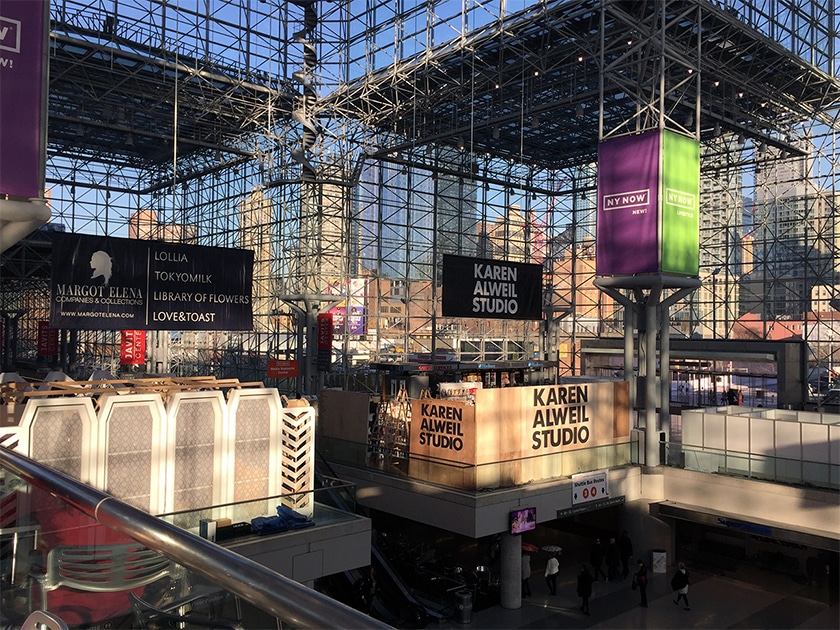 New York City large gift and home exhibition for business trade fair show.