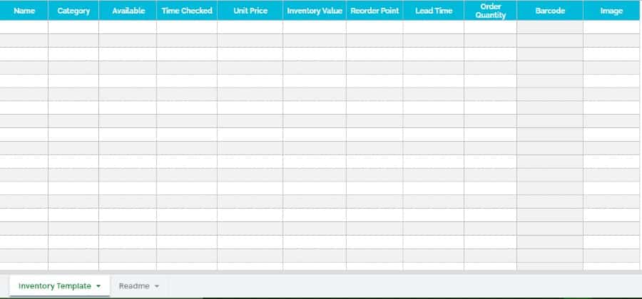 Coupler.IO Barcode Inventory Template