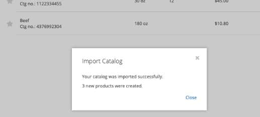 Import vendor catalogs to the U-Series inventory dashboard.