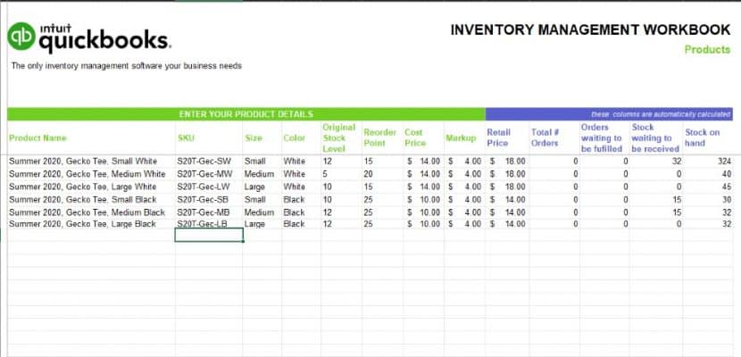 10 Free Inventory Templates + Instructions