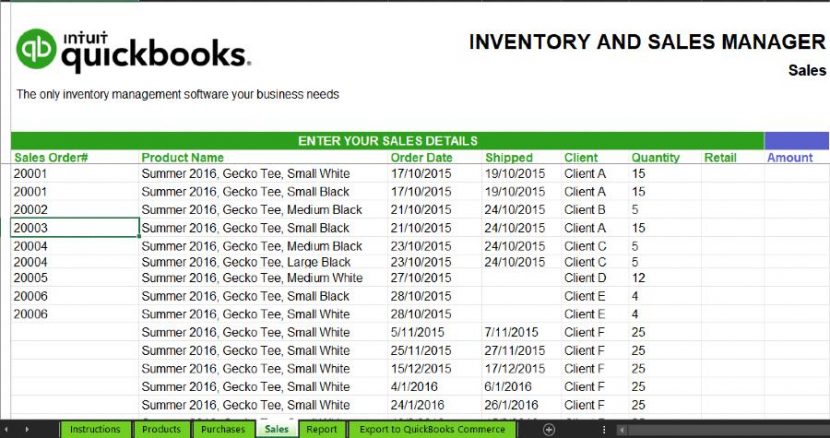 10 Free Inventory Templates + Instructions