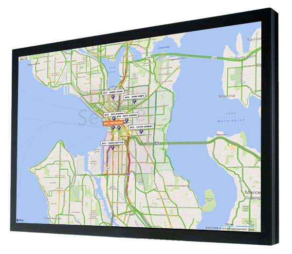 Screenshot of Speedline Delivery Map