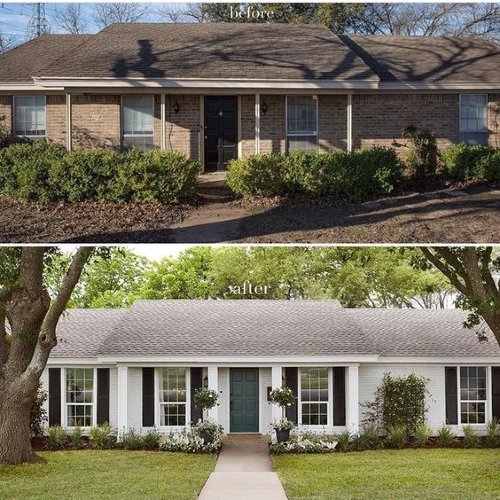 Painting Home Exterior Before After