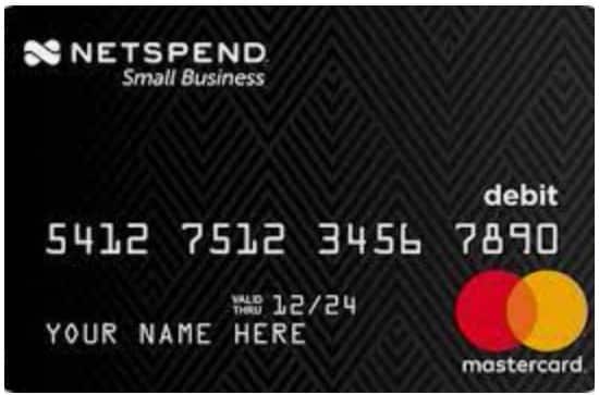Netspend® Small Business Prepaid Mastercard