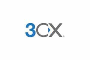 3CX logo as feature image for 3CX review.