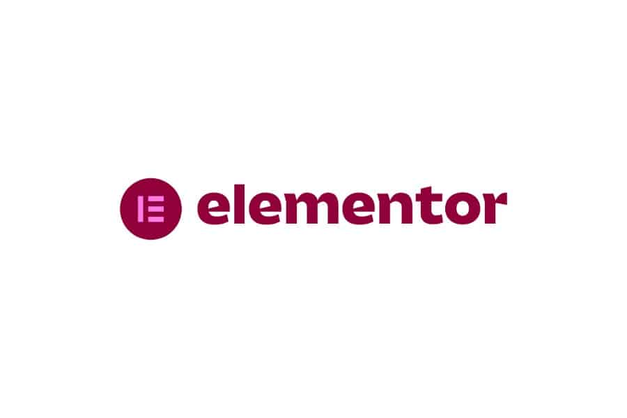 Elementor logo as feature image for Elementor review.