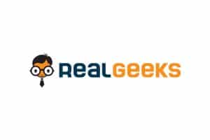 Real Geeks logo.