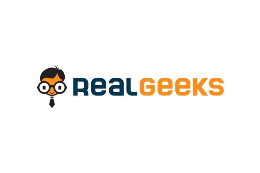 Real Geeks logo as feature image.