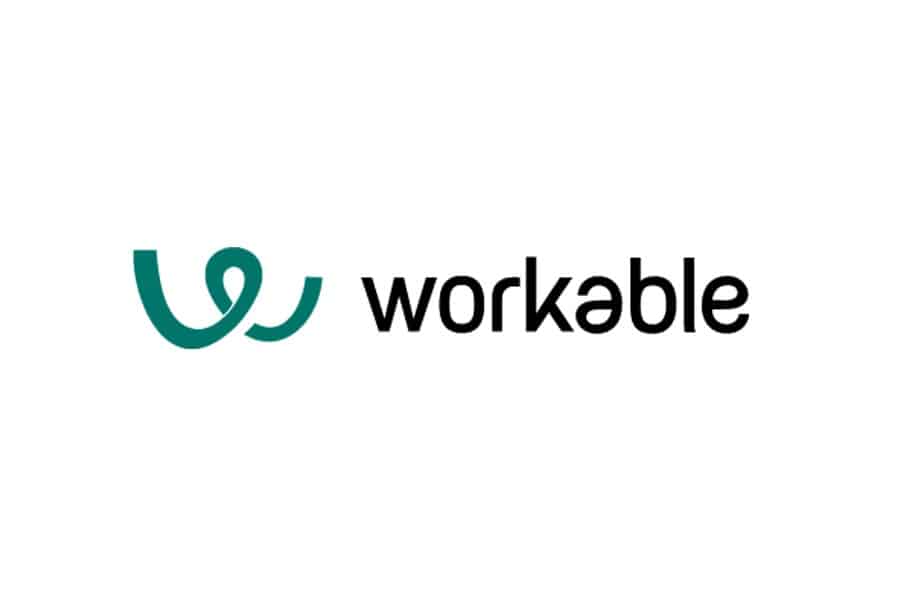 Workable logo as feature image of Workable review.