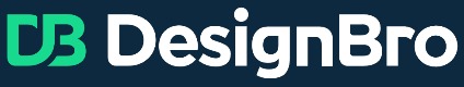DesignBro logo that links to the DesignBro homepage in a new tab.