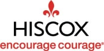 Hiscox logo.