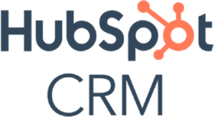 HubSpot CRM logo that links to HubSpot CRM homepage.