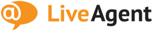 LiveAgent logo that links to the LiveAgent homepage.