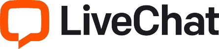 LiveChat logo that links to LiveChat homepage.