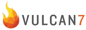 Vulcan7 logo that links to the Vulcan7 homepage.