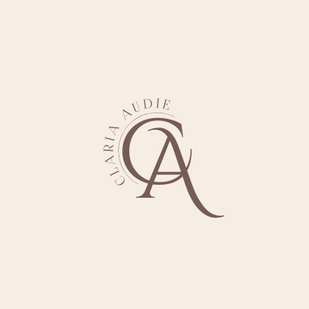 VistaCreate Claira Audie logo design.