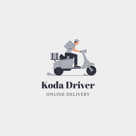 VistaCreate Koda Driver logo design.