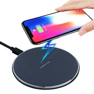 Wireless phone charger.